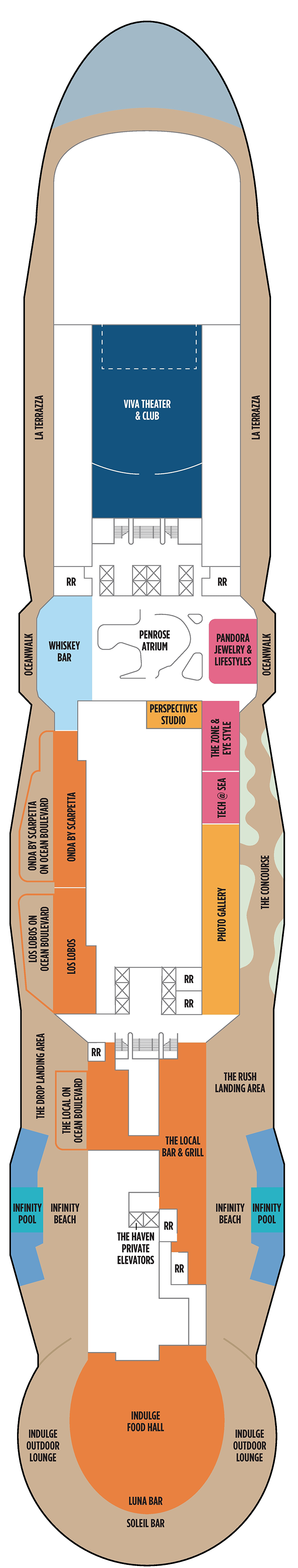 Deck 8 Deck Plan