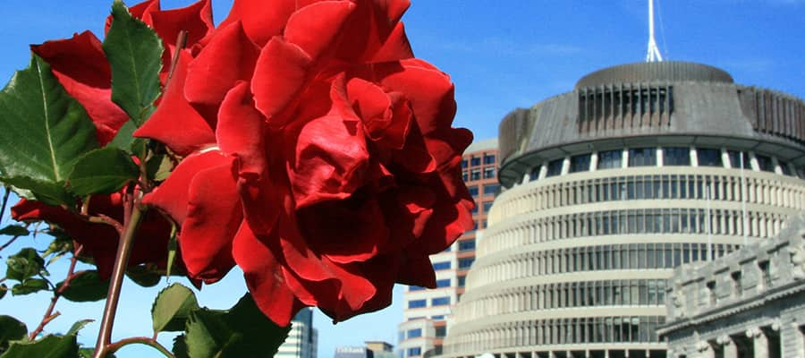 The Beehive on Cruises to Wellington