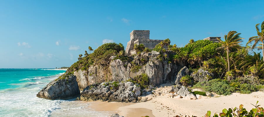 Ancient Mayan ruins, Costa Maya