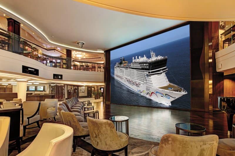 Norwegian Epic Wii Wall