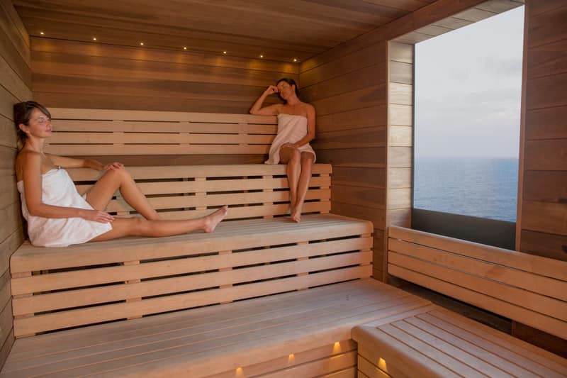 Norwegian Escape Spa Sauna