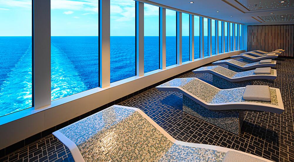 Norwegian Encore Thermal Suite