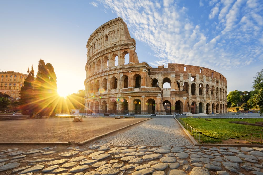 The Roman Colosseum, Rome, Italy