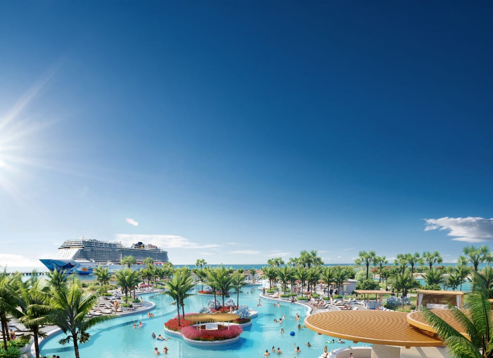 Sneak Peak of Great Stirrup Cay